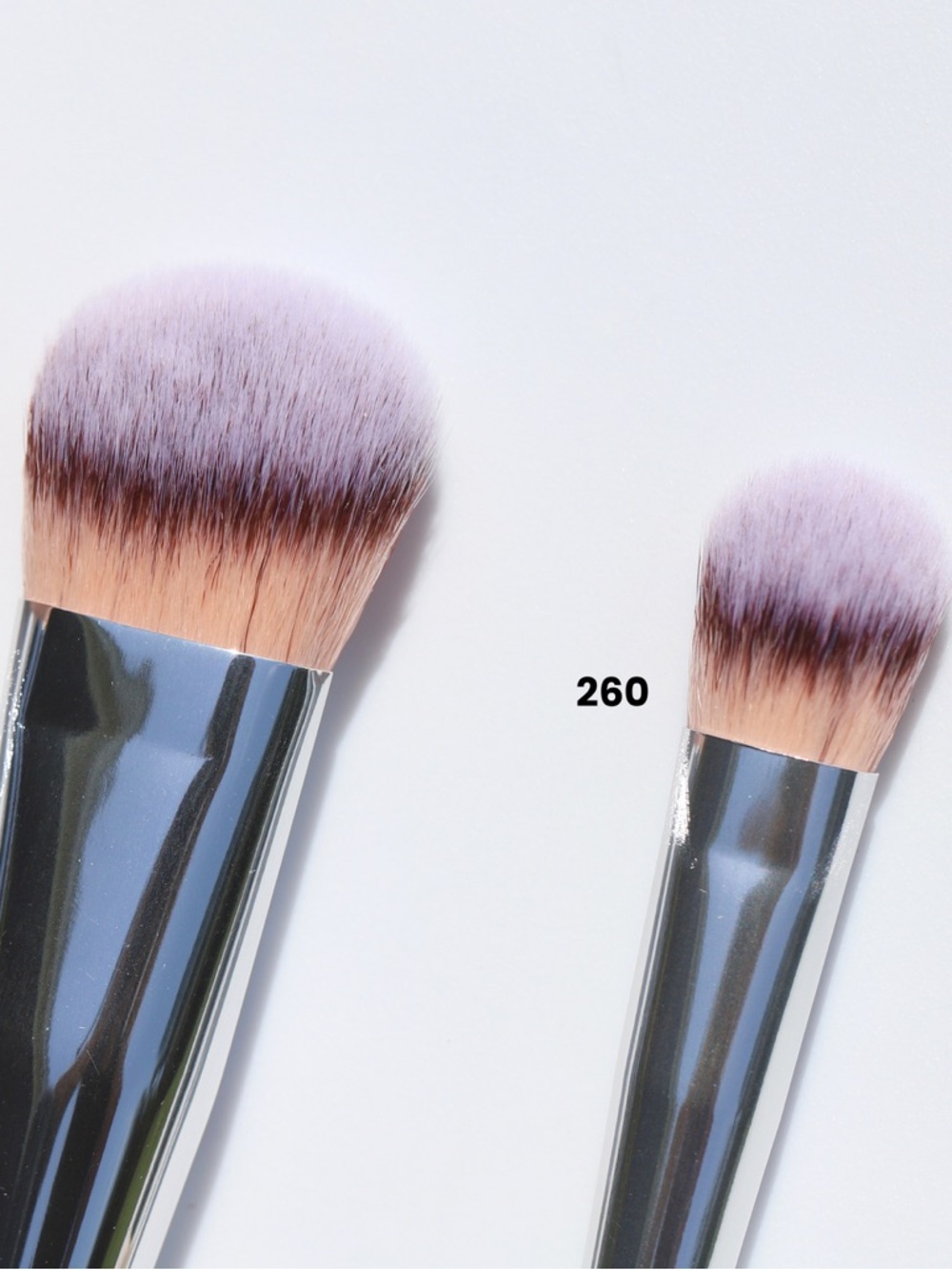 Half Caked Cream Handle 3-Piece Brush Set - Picture 10 of 13